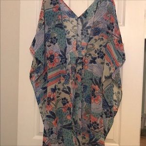 Maternity swim cover up